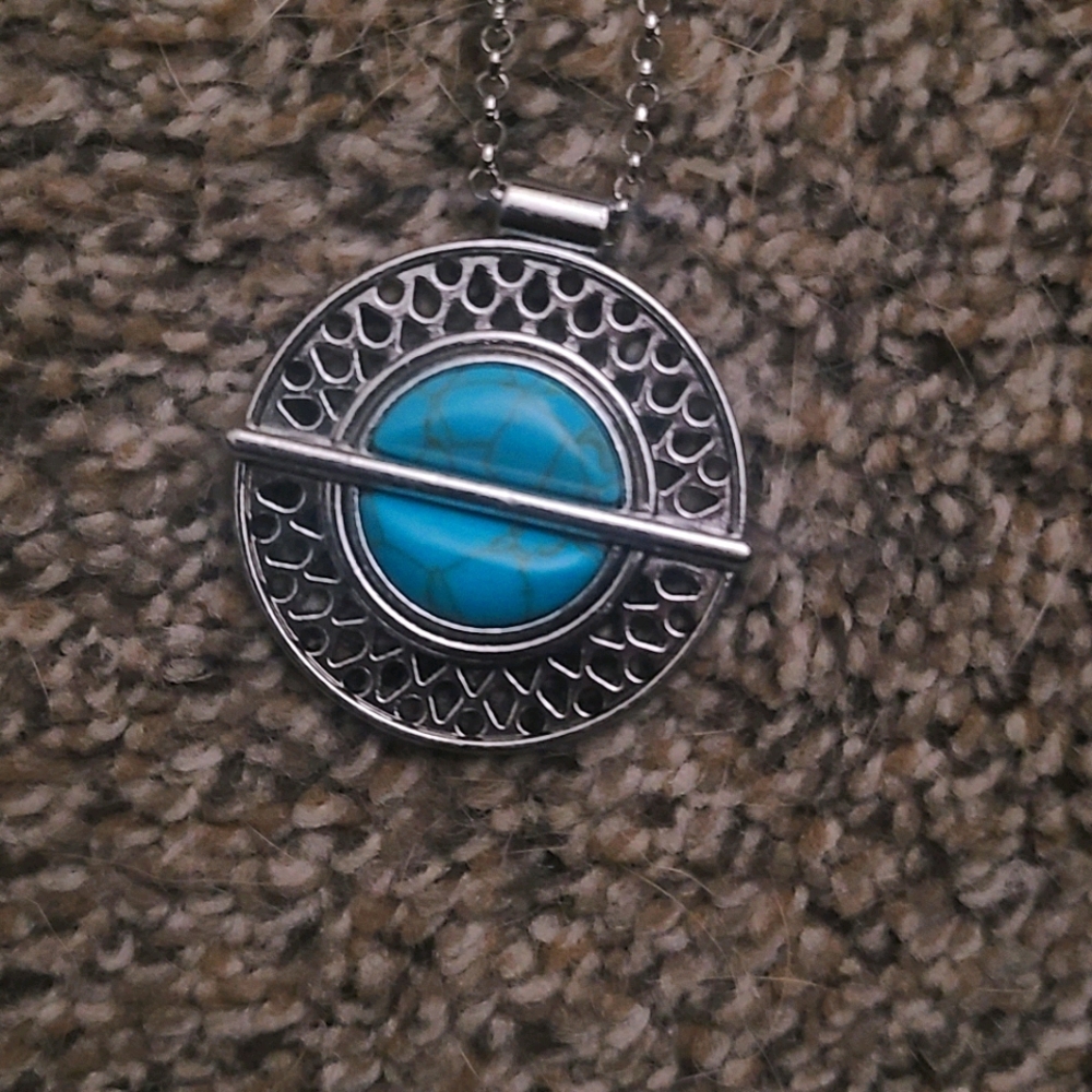 Necklace and earrings